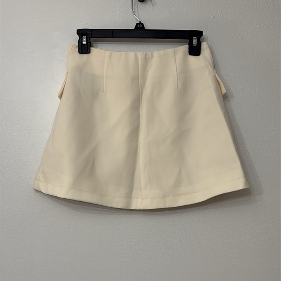 Commense Cropped Blazer Two Piece Wrap Skirt Set - Picture 7 of 9